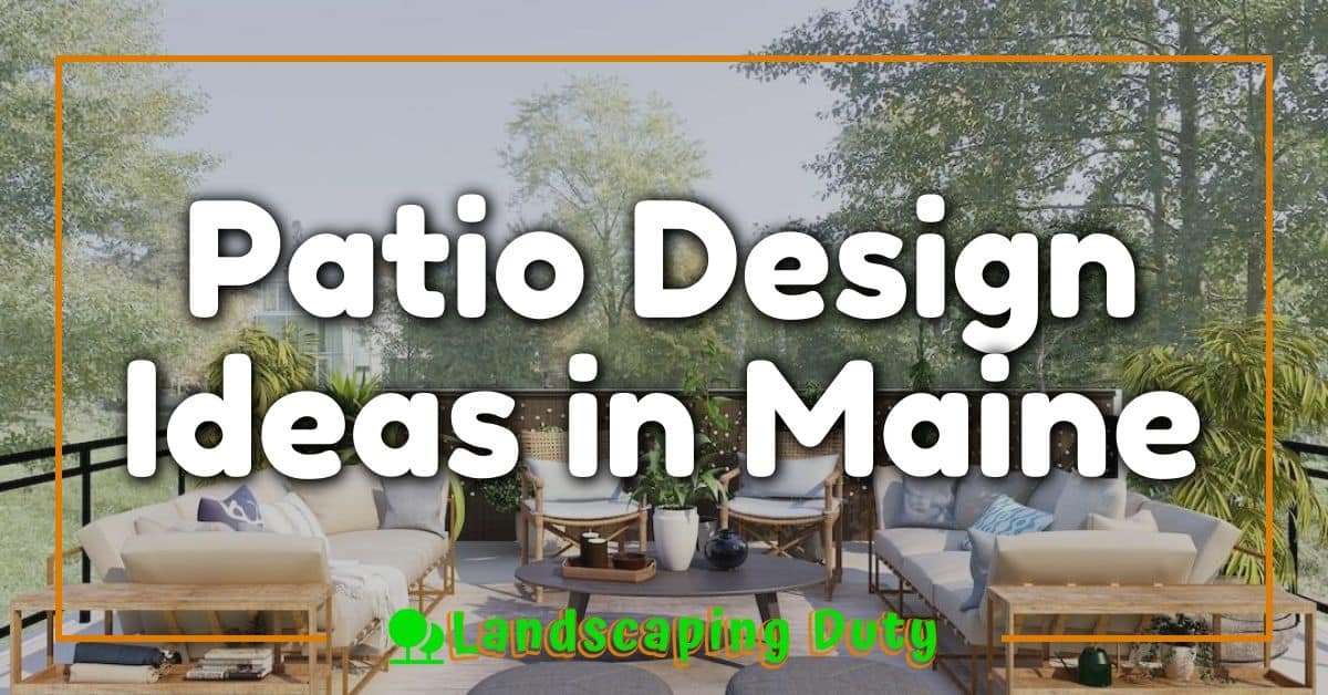 Patio Design Ideas in Maine